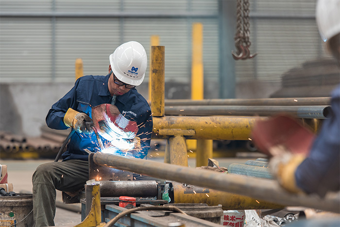 叶城网架焊接车间